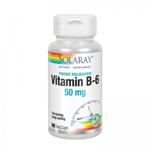 Vitamine B6· Solaray · 60...