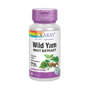 Wild Yam Solaray · 60 capsules