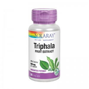 Triphala Solaray · 90 capsules
