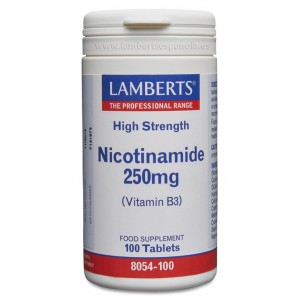 Nicotinamide 250mg (Vit B3)...