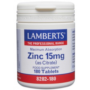 Zinc 15 mg Lamberts · 180...